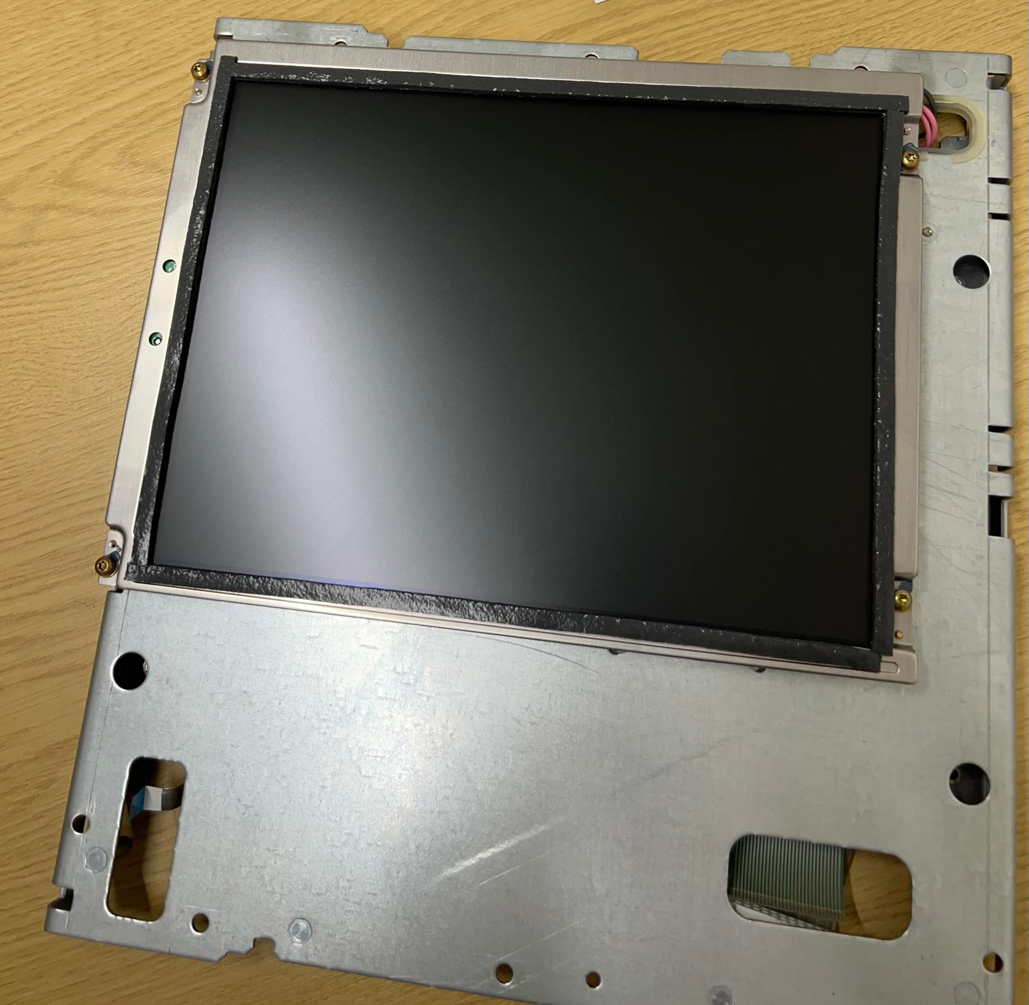 Sinumerik 810D HMI screen