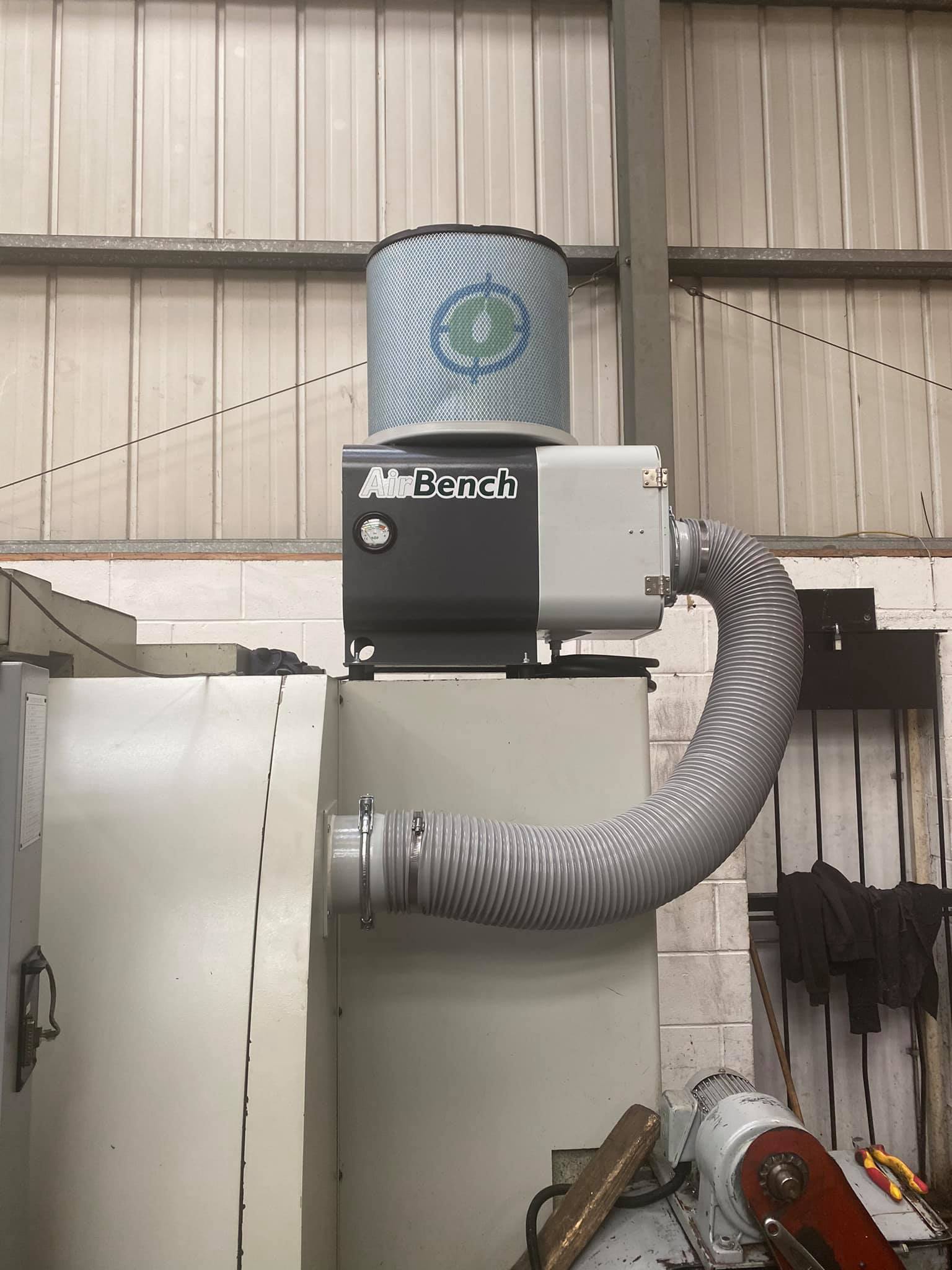 Installation of Air Bench Extraction Unit