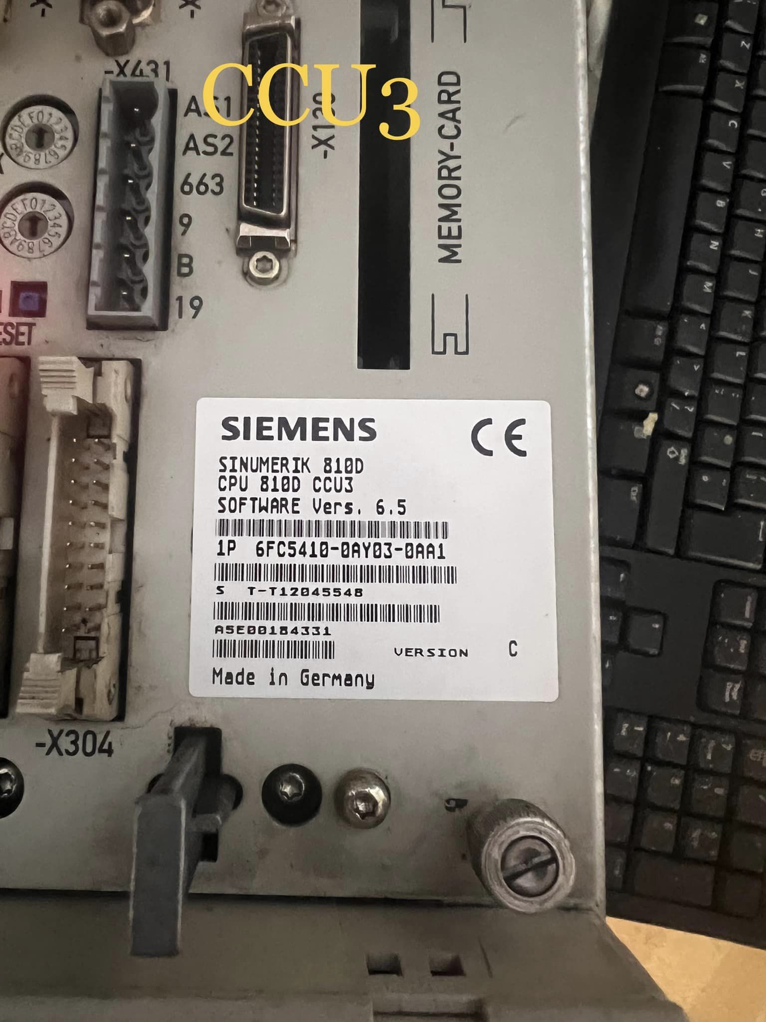 CCU3 Failure