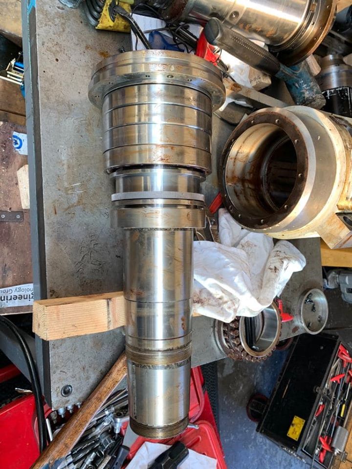 Hardinge spindle bearing failure