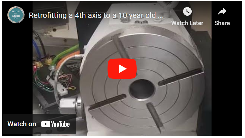 You Tube video - Refitting a 4th axis